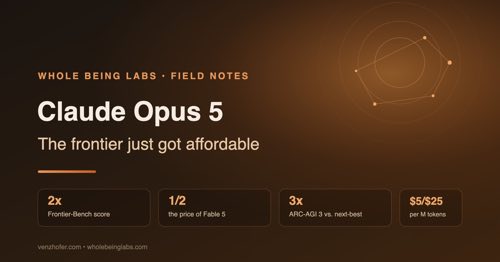 Claude Opus 5: The Frontier Just Got Affordable